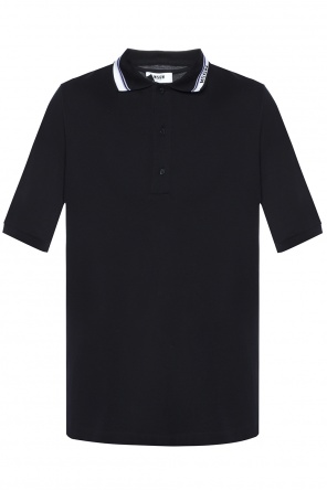 Logo-embroidered polo, zdjęcie 1 Logo-embroidered polo od MSGM